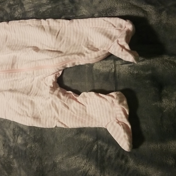 Carter's Baby Girl's Stripe Sleeper - Picture 2 of 9